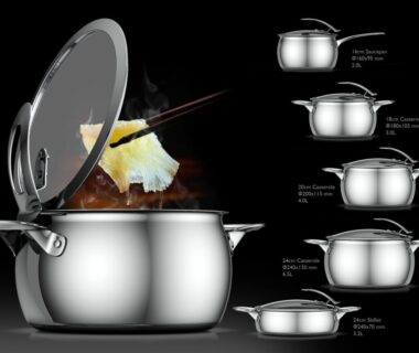 Касерола с капак SKK – Ø 24 см | be4home.com